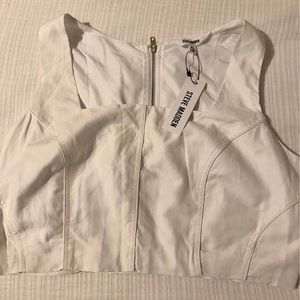 Steve Madden White Women's Top